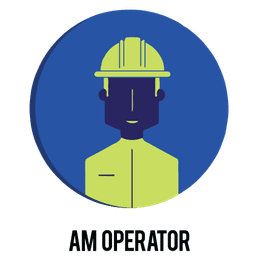 AM Operator qualification icon