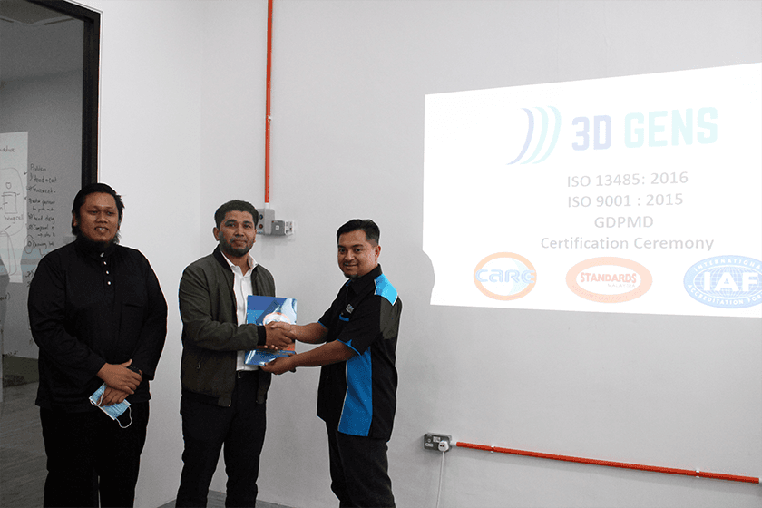 3D Gens Certifications