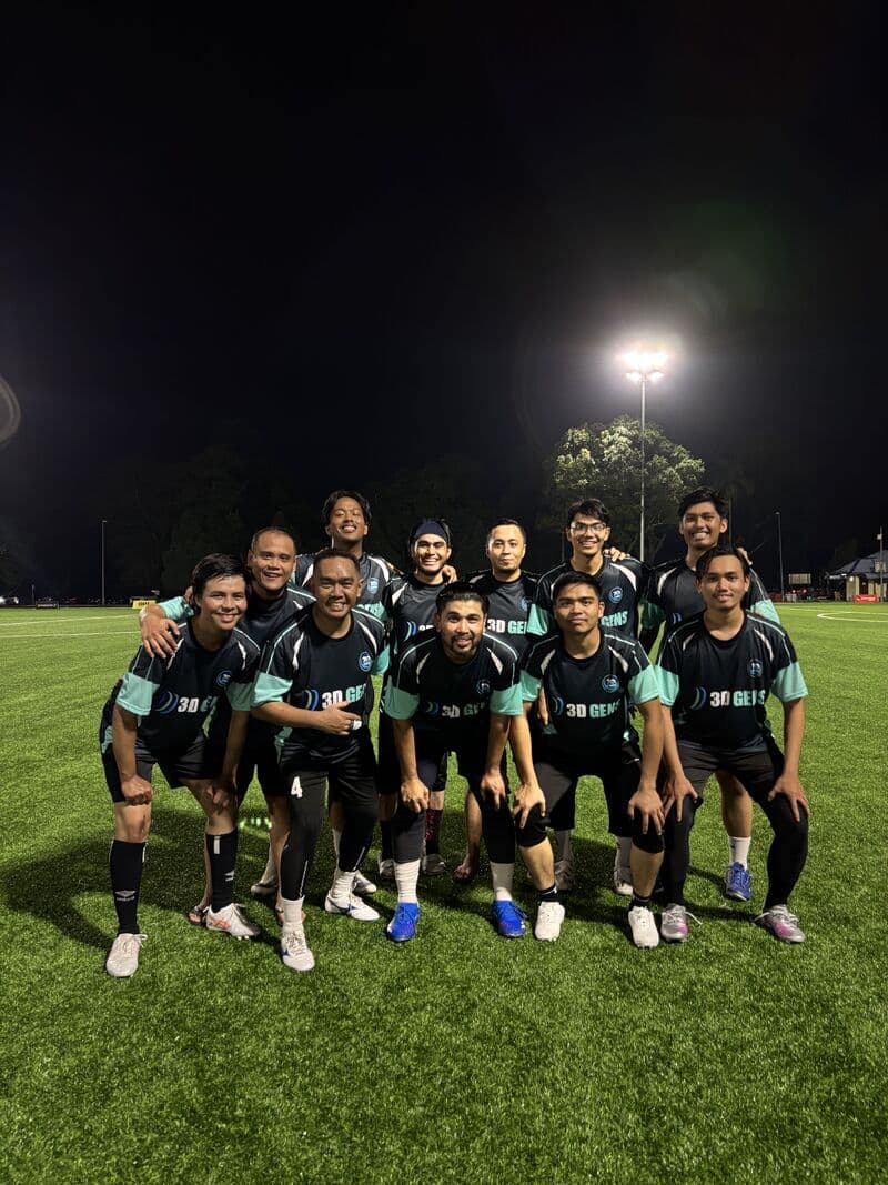 3D Gens team gathering and football season reflection at year-end 2024