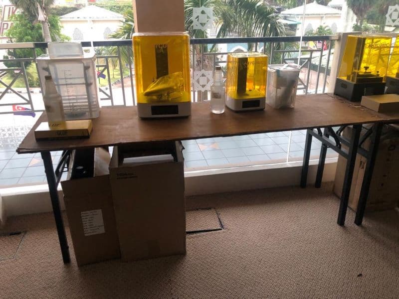 3D Gens delivering full set of 3D printers and laser engraving machine to IKTBN Pagoh